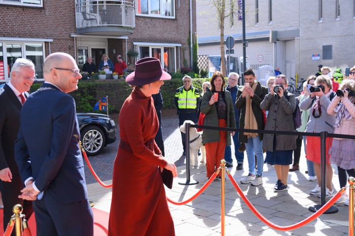 Aankomst koningin