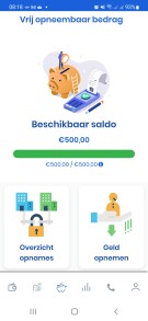 Voorbeeld Vrij opneembaar bedrag