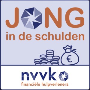 Jong in de schulden logo
