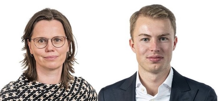 Mirjam Bikker en Julian Bushoff